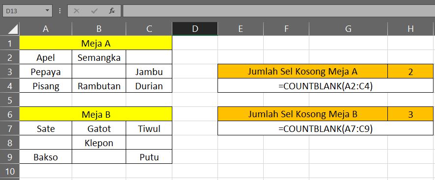 rumus Countblank